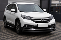 Honda CRV 2012-2016 Protezione anteriore ST008 Black (acciaio inox) foto 1