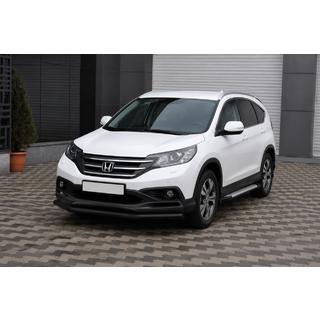 Protezione anteriore ST008 Black (acciaio inox) Honda CRV 2012-2016 foto 3