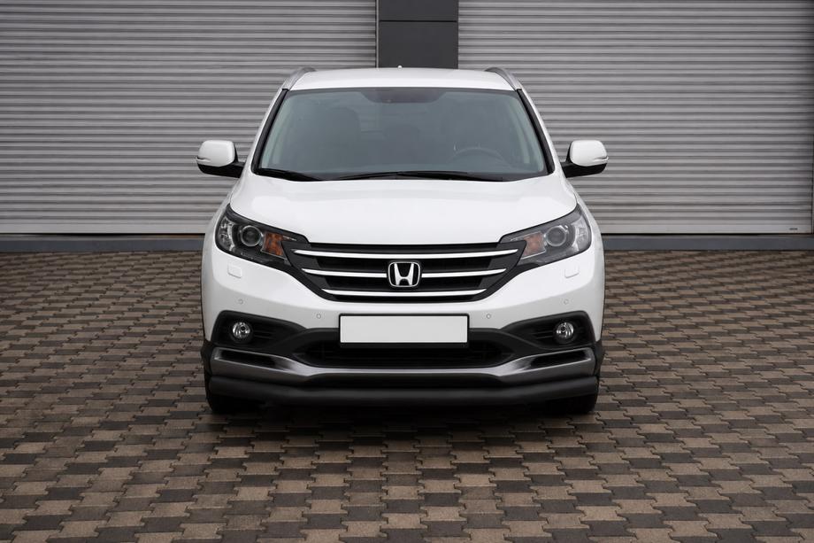 Honda CRV 2012-2016 Protezione anteriore ST008 Black (acciaio inox) Foto 2