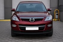 Mazda CX-7 2006-2012 Protezione anteriore ST008 Black (acciaio inox) foto 2