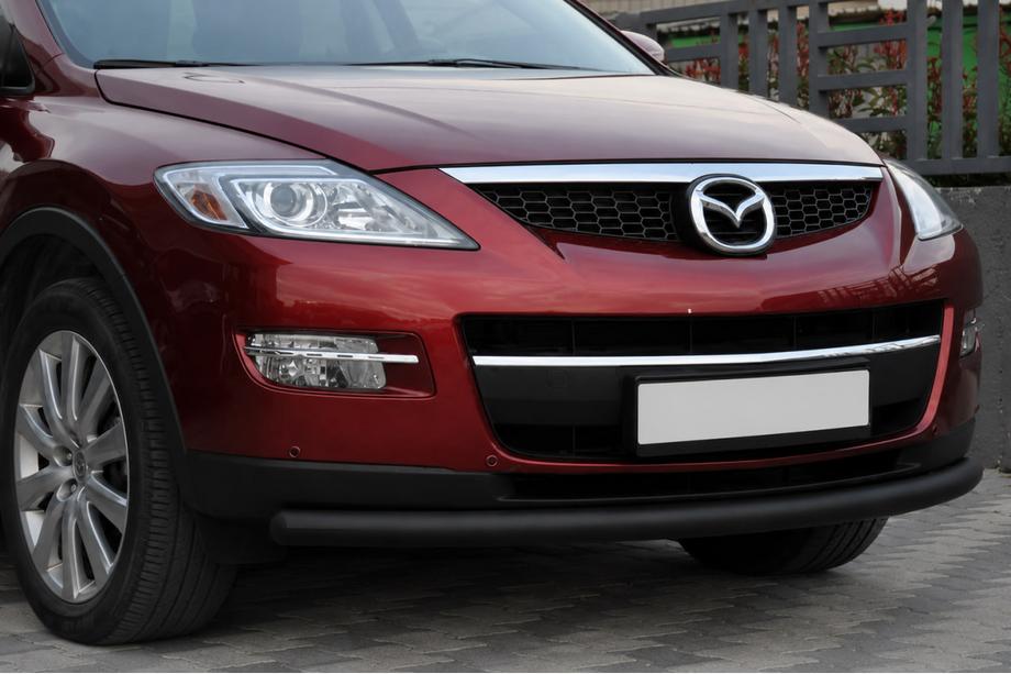 Mazda CX-7 2006-2012 Protezione anteriore ST008 Black (acciaio inox) Image