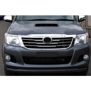 Protezione anteriore ST008 Black (acciaio inox) Toyota Hilux 2006-2015 foto 1