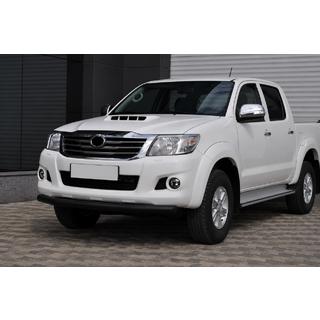 Protezione anteriore ST008 Black (acciaio inox) Toyota Hilux 2006-2015 foto 2