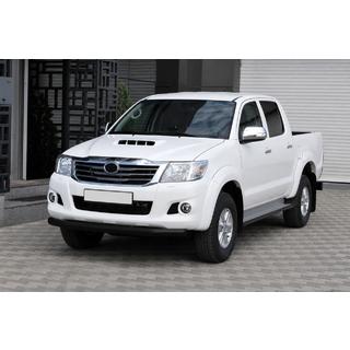 Protezione anteriore ST008 Black (acciaio inox) Toyota Hilux 2006-2015 foto 3