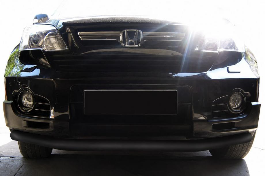 Honda CRV 2007-2011 Protezione anteriore ST008 Black (acciaio inox) Foto 1