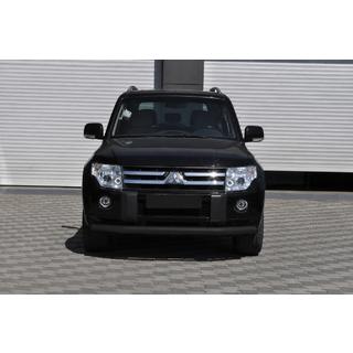 Protezione anteriore ST008 Black (acciaio inox) Mitsubishi Pajero Wagon IV 2006-2021 foto 1