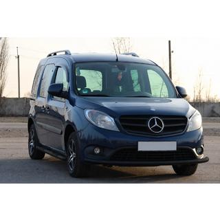 Protezione anteriore ST008 Black (acciaio inox) Mercedes Citan 2013-2021 foto 4