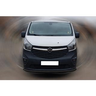 Parabullbar Anteriore ST008 Nero (Acciaio Inox) Opel Vivaro 2015-2019 foto 1