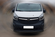 Renault Trafic 2015- Parabullbar Anteriore ST008 Nero (Acciaio Inox) foto 1