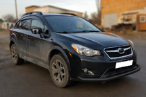 Subaru XV 2011-2017 Parabullbar Anteriore ST008 Nero (Acciaio Inox) foto 2