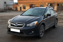 Subaru XV 2011-2017 Parabullbar Anteriore ST008 Nero (Acciaio Inox) foto 3