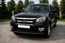 Ford Ranger 2007-2011 Parabullbar Anteriore ST008 Nero (Acciaio Inox) foto 1