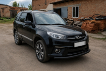 Chery Tiggo 3 2005- Parabullbar Anteriore ST008 Nero (Acciaio Inox) foto 3