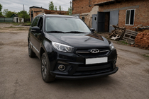 Chery Tiggo 3 2005- Parabullbar Anteriore ST008 Nero (Acciaio Inox) foto 4