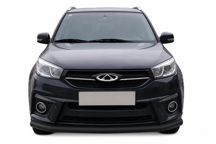 Chery Tiggo 3 2005- Parabullbar Anteriore ST008 Nero (Acciaio Inox) Image
