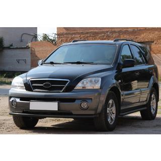 Parabullbar Anteriore ST008 Nero (Acciaio Inox) Kia Sorento I BL 2002-2009 foto 1