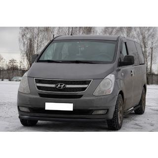 Parabullbar Anteriore ST008 Nero (Acciaio Inox) Hyundai H300, H1, Starex 2008-2020 foto 3