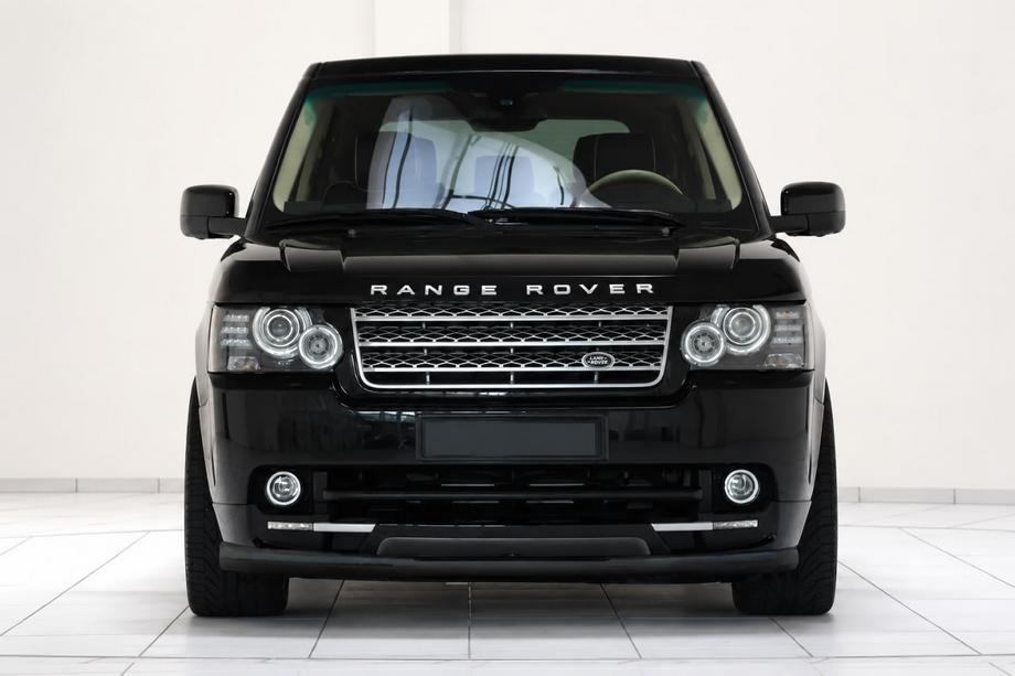 Range Rover III L322 2002-2012 Parabullbar Anteriore ST008 Nero (Acciaio Inox) Image