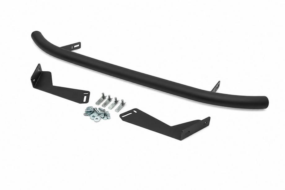 Renault Master 2011-2023 Parabullbar Anteriore ST008 Nero (Acciaio Inox) Foto 2