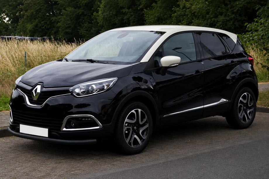 Renault Captur 2013-2019 Parabullbar Anteriore ST008 Nero (Acciaio Inox) Foto 1