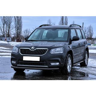 Parabullbar Anteriore ST008 Nero (Acciaio Inox) Skoda Yeti 2009-2017 foto 2