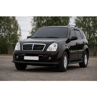 Parabullbar Anteriore ST008 Nero (Acciaio Inox) SsangYong Rexton I 2001-2017 foto 1