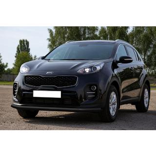 Parabullbar Anteriore ST008 Nero (Acciaio Inox) Kia Sportage 2015-2021 foto 1