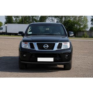 Bull bar anteriore ST008-1 Black (acciaio inox) Nissan Pathfinder R51 2005-2014 foto 3