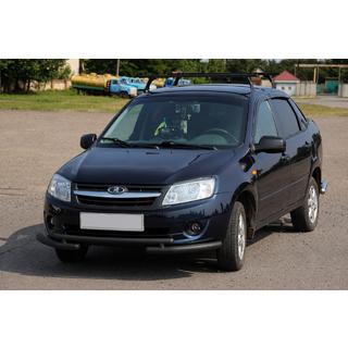 Bull bar anteriore ST009-2 Black (inox) foto 2