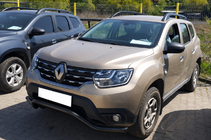 Renault Duster 2008–2017 Barra di protezione anteriore ST012 Black (acciaio inox) foto 2
