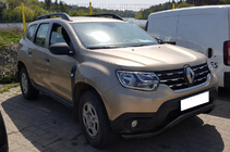 Renault Duster 2008–2017 Barra di protezione anteriore ST012 Black (acciaio inox) foto 3