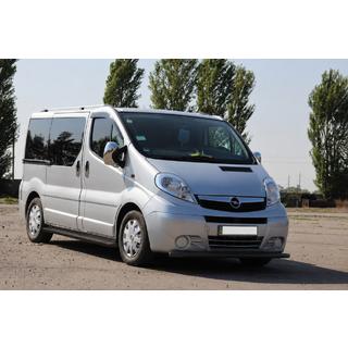 Paraurti Anteriore ST014 Nero (Acciaio Inox) Opel Vivaro 2001–2015 foto 2