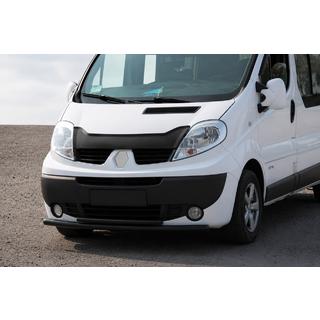 Paraurti Anteriore ST014 Nero (Acciaio Inox) Opel Vivaro 2001–2015 foto 3