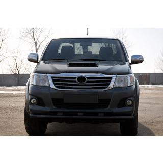 Paraurti Anteriore ST014 Nero (Acciaio Inox) Toyota Hilux 2006-2015 foto 1