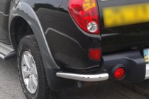 Mitsubishi L200 2006-2015 Barre angolari posteriori AK003 (2 pz, acciaio inox) foto 1