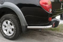 Mitsubishi L200 2006-2015 Barre angolari posteriori AK003 (2 pz, acciaio inox) foto 2