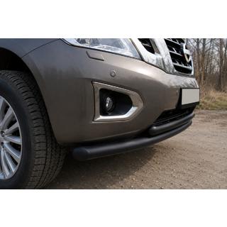 Bull bar anteriore ST014 Black (acciaio inox) foto 1
