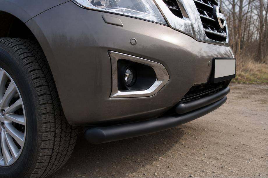 Toyota Rav 4 2013-2018 Bull bar anteriore ST014 Black (acciaio inox) Foto 1