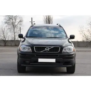 Bull bar anteriore ST014 Black (acciaio inox) Volvo XC90 2002-2014 foto 1