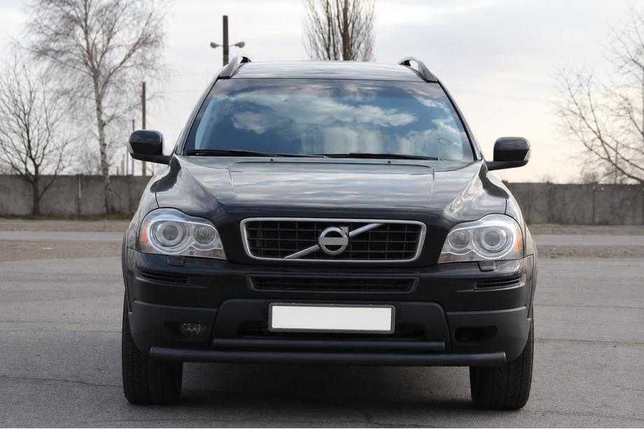 Volvo XC90 2002-2014 Bull bar anteriore ST014 Black (acciaio inox) Image