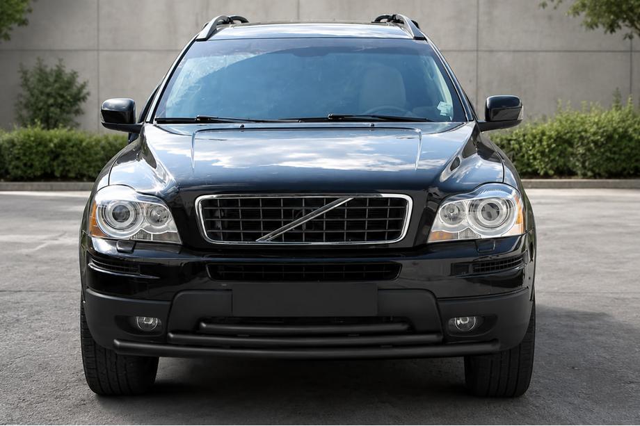 Volvo XC90 2002-2014 Bull bar anteriore ST014-2 Black (acciaio inox) Foto 1