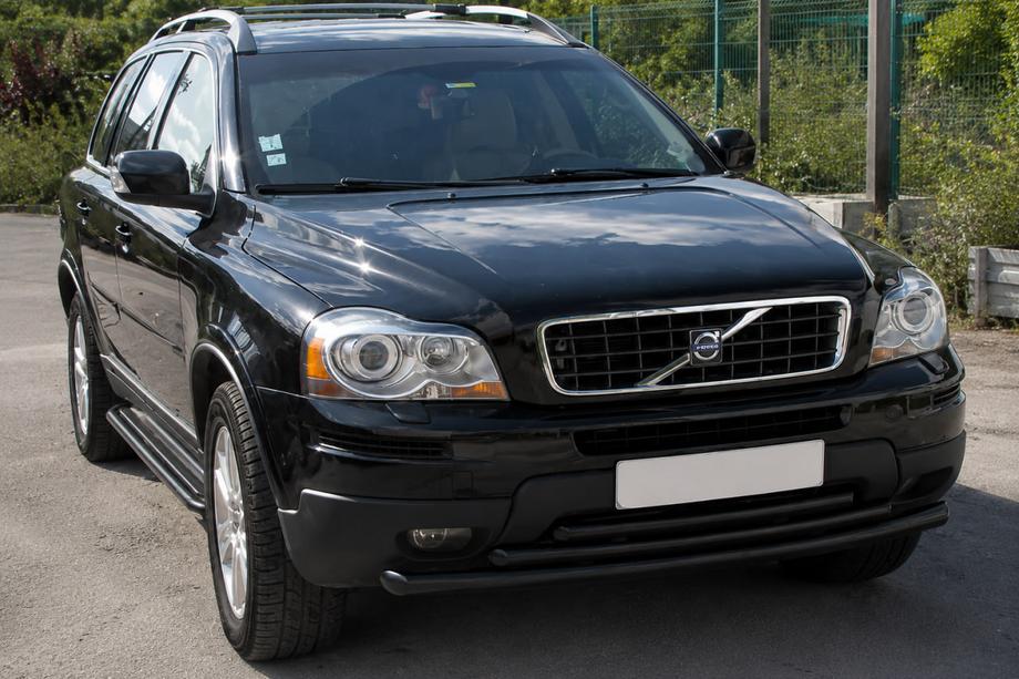 Volvo XC90 2002-2014 Bull bar anteriore ST014-2 Black (acciaio inox) Foto 3