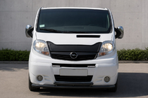 Renault Trafic 2001–2015 Bull bar anteriore ST014/2 Black (acciaio inox) foto 1