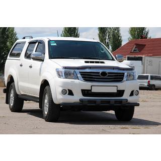 Bull bar anteriore ST015 Black (acciaio inox) Toyota Hilux 2006-2015 foto 3