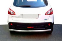 Nissan Qashqai 2007-2010 Barra posteriore dritta (acciaio inox) foto 2