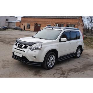 Bull bar anteriore ST015 Black (acciaio inox) Nissan X-trail T31 2007-2014 foto 2