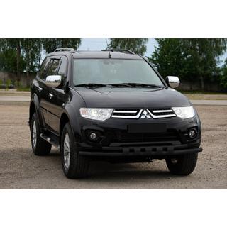 Bull bar anteriore ST015 Black (acciaio inox)