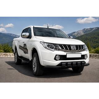 Bull bar anteriore ST015 Black (acciaio inox)