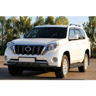 Bull bar anteriore ST015 Black (acciaio inox) Toyota Land Cruiser Prado 150 2009-2023 foto 2