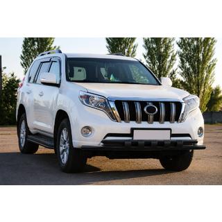 Bull bar anteriore ST015 Black (acciaio inox) Toyota Land Cruiser Prado 150 2009-2023 foto 3
